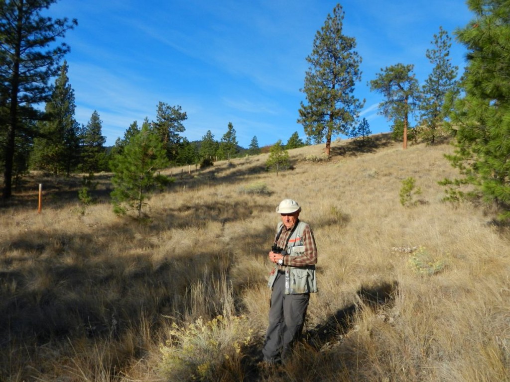 Laurie Rockwell in his Ecological Reserve. 